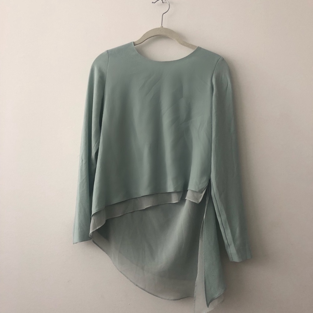 Rachel Roy Layered Contrast Top